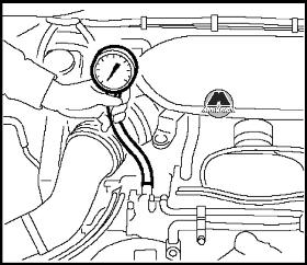 Проверка разрежения во впускном коллекторе Subaru Impreza