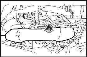 Установка клиновидного ремня Subaru Impreza