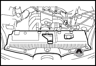  Передняя крышка двигателя Subaru Tribeca