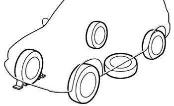 Противооткатные упоры Suzuki Jimny с 2018 года