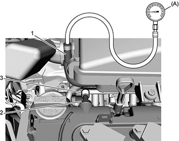 Измерение разряжения Suzuki Jimny с 2018 года
