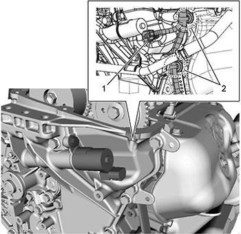Крышка цепи привода ГРМ Suzuki Jimny с 2018 года