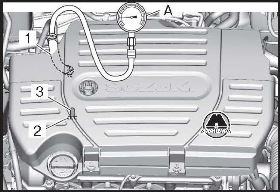 Измерение разряжения Suzuki SX4
