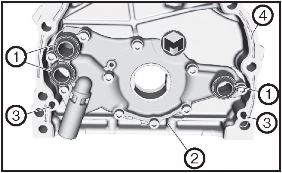 Крышка цепи привода газораспределительного механизма Suzuki Vitara
