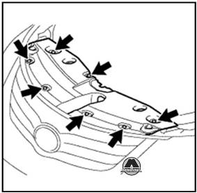 Установка ремня привода навесного оборудования Toyota Avensis