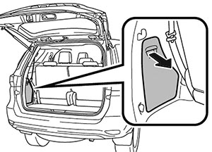 Расположение запасного колеса, домкрата и инструментов Toyota Fortuner с 2015 года