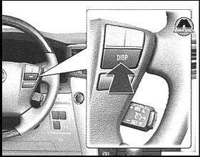Многофункциональный дисплей (при наличии) Toyota Land Cruiser 200