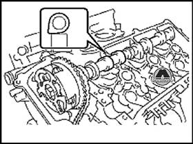 Проверка и регулировка зазора клапанов Toyota Sequoia
