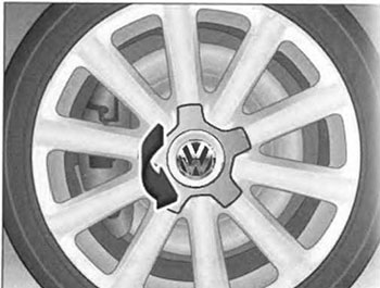 Колпак ступицы Volkswagen Transporter T6