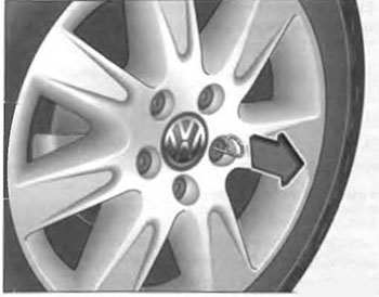 Колпачки колесных болтов Volkswagen Transporter T6