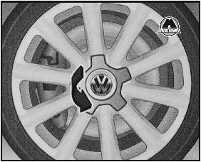 Колпаки ступиц Volkswagen Passat