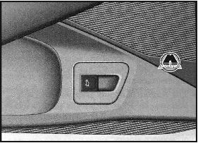 Запирание передней пассажирской двери Volkswagen Passat