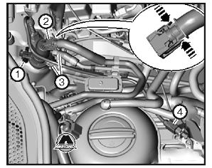 Снятие двигателя Volkswagen Passat