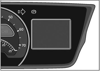 Информационный дисплей водителя Volvo FH с 2012 года