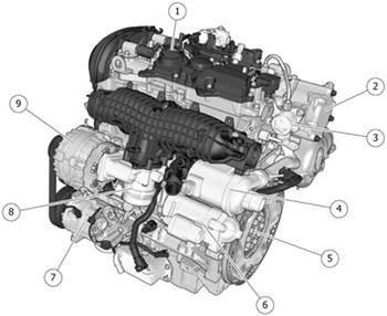 Двигатель Volvo XC40