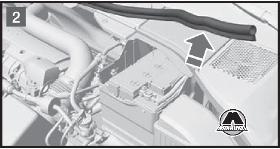 Запуск двигателя от внешнего источника питания Volvo XC60