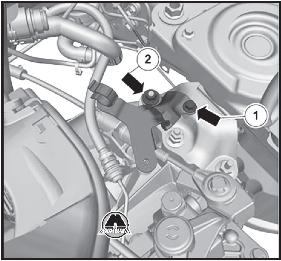 Снятие и установка монтажных опор двигателя Volvo XC60