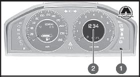 Часы Volvo XC60