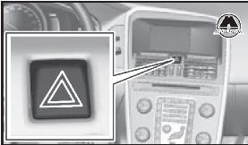 Световая аварийная сигнализация Volvo XC60