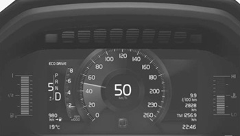 Органы управления Volvo XC90