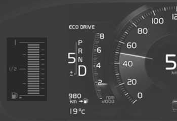 Органы управления Volvo XC90