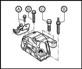 Опора двигателя Volkswagen Caddy