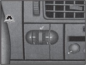 Выключатель-регулятор обогрева сидений VW Golf III