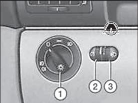 Выключатели и переключатели VW Passat B5