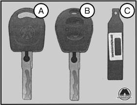 Ключи Volkswagen Pointer Gol