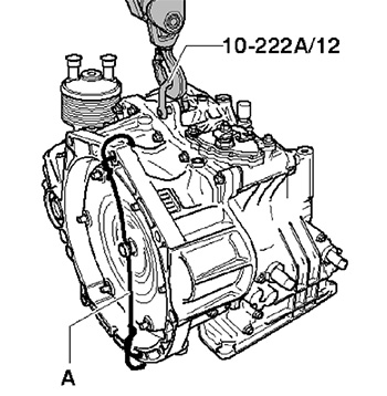 Разъединение двигателя и коробки передач Volkswagen Polo Liftback