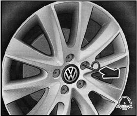 Колпачки колесных болтов Volkswagen Tiguan