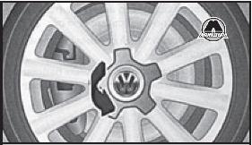 Колпак ступицы VW Touran
