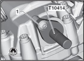 Проверка фаз газораспределения VW Touran