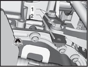 Снятие и установка шкива коленчатого вала VW Touran