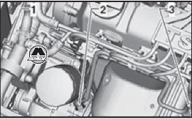 Снятие и установка верхнего кронштейна VW Touran