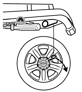 Снятие колеса VW Sharan/SEAT Alhambra/Ford Galaxy