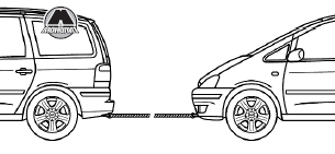 Буксировка автомобиля VW Sharan/SEAT Alhambra/Ford Galaxy