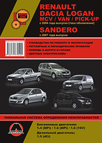 Руководство по ремонту Renault / Dacia Logan / Logan MCV / Logan VAN / Sand ...